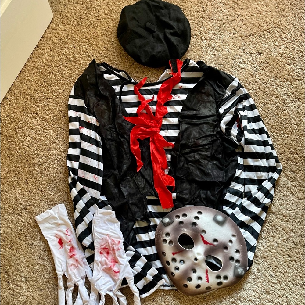 Adult Halloween costume - freakshow mime
